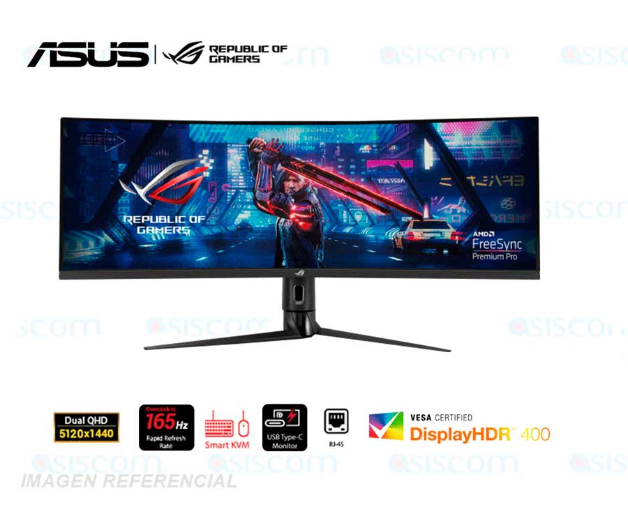 Monitor Gaming Asus ROG Strix XG49WCR 49" Curvo LED 165Hz