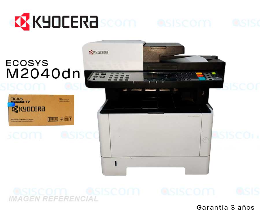 Kyocera M2040dn Impresora Multifuncion laser A4 40ppm USB|LAN