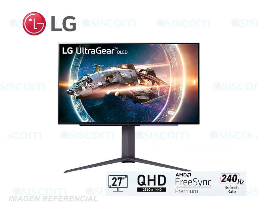 Monitor Gamer LG 27" UltraGear OLED QHD 27GR95QE 240Hz